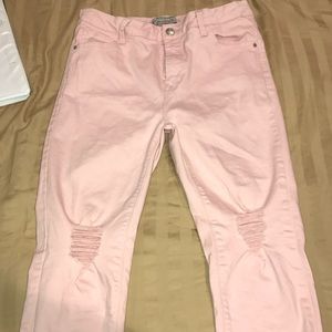 Pink Stretch jeans !